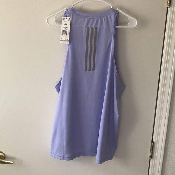 Adidas Primegreen Running Tank Size XL NWT Violet Tone - Picture 2 of 7